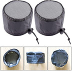 FABULETTA 2Pcs Grow Tent Vent Cover Set 4in 6in 8in Waterproof Oxford Cloth - Image 6
