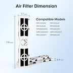 GLACIER FRESH Replacement for Frigidaire FRGPAAF2 PureAir AF-2 Refrigerator Air - Image 5