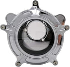 Harley Air Cleaner Chrome See Through Intake Filter Kit Cnc Cut - Image 2
