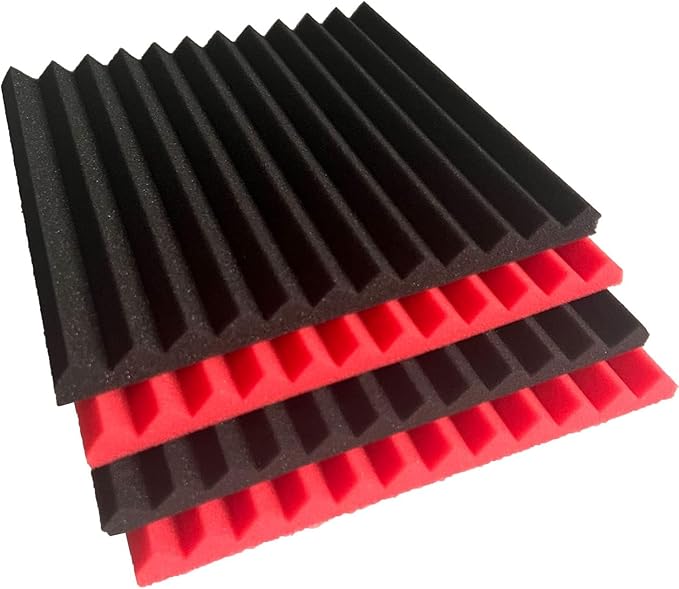 96 Pack Allxinlog Absorb the echo Acoustic Foam Panel Wedge Studio - Image 5
