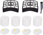 I-clean 2 Packs Replacement NV650 HEPA Foam & Felt Filters by I+clean