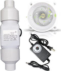 Air Circulation Duct Fan 2 Inch 50Mm Inline Extractor 32Cfm Fan Air Diffuser by Unknown