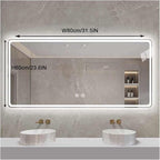 Smart Illuminated LED Bathroom Mirror，Bathroom Mirror - Image 2