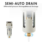 1/2" NPT Air Dryer for Compressor | Compressed Air Line Filter | 5 Micron Brass - Image 5