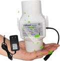 2.36”Inline Duct Fan 12V Dc Ventilation Exhaust Fan Small Hydroponics Blower by Unknown
