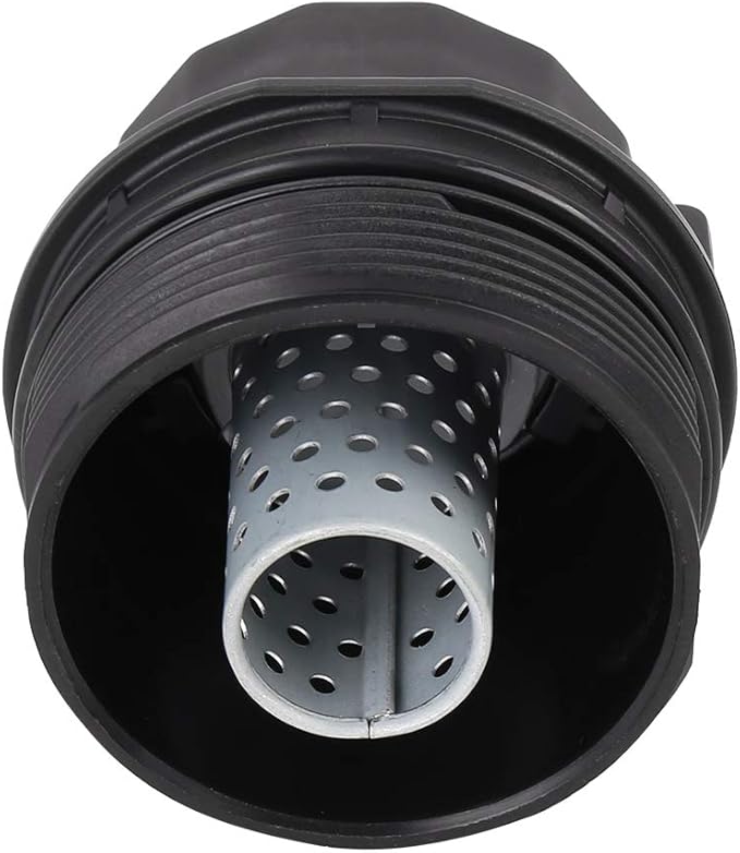 X AUTOHAUX Black Car Oil Engine Filter Housing Cap Cover Assembly 15620-36020 - Image 7