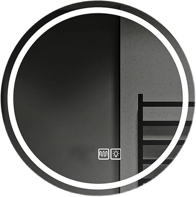 Wall Mirror for Bathroom, Wall Mounted Multifunction Bathroom Vanity Mirror by YUGXTH