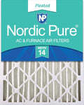 Nordic Pure 20x20x4 Pleated MERV 14 Air Filter 1 Pack by NordicPure