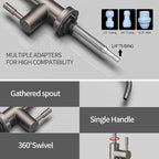 Kitchen Sink Faucet with Pull - Image 4