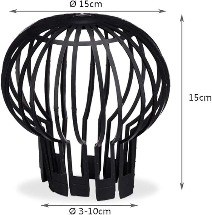SagaSave Down Pipe, Roof Gutter Balloon Guard Filter Strainer, Plastic Downpipe - Image 2