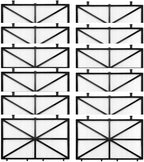 12 Pack Ultra Fine Cartridge Filter Replacement by Unknown