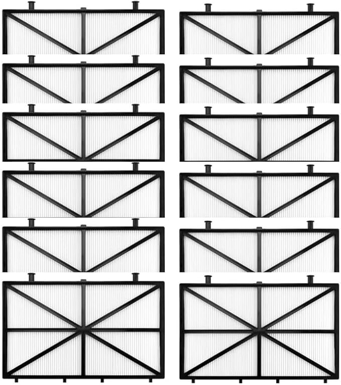 12 Pack Ultra Fine Cartridge Filter Replacement by Unknown