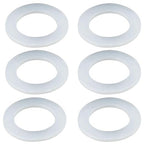 6PCS 57mm Flat Silicone Sealing Gaskets by Unknown