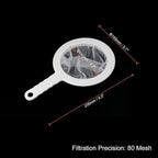 PATIKIL 9"x6" Food Filter Strainer, 80 Mesh Kitchen Mesh Filters Strainers Fine - Image 2