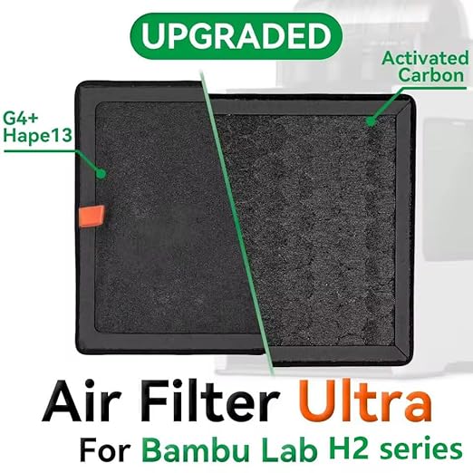 Air Filter for Bambu Lab H2D/H2S/H2C 3D Printers Filament Absorption Filter - Image 6