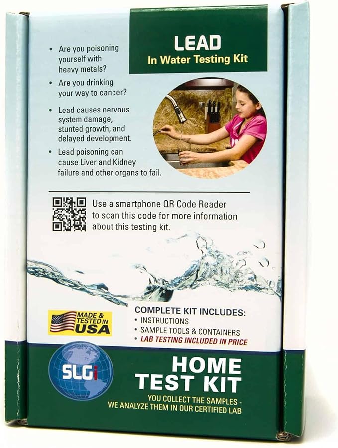 Lead Test Kit in Water 1 PK Schneider Labs by SLGiHomeTestKits