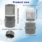 2.5" Stainless Steel Filter DN65/2.5" Suction Strainers Used to Remove Debris - Image 4