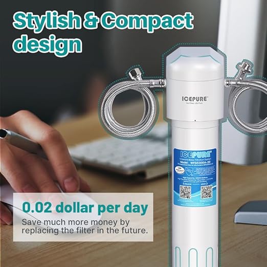 ICEPURE WFS5300A-20 5 Years or 40K Gallons Under Sink Water Filtration System - Image 8