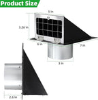 3 Inch Dryer Vent Cover Outside - Image 2