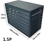 Freestanding Louvered Space Divider, outdoor garbage can enclosures, balcony - Image 2