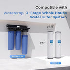 Waterdrop Whole House Water Filter, Carbon Filter, Replacement for, Any 20" x - Image 2