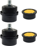 2 Pcs Air Compressor Silencer, 1/4" Thread Air Compressor Intake Filter 12.5mm by Unknown