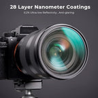 K&F CONCEPT 58mm Black Diffusion 1/2 Filter Mist Cinematic Effect Lens Filter - Image 3