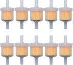 Universal 1/4 Inch Gas Inline Fuel Filters by SOCOMAN