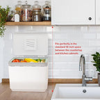 Glad Compost Bin for Kitchen, 1.5 Gallon | Plastic Container - Image 7