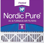 Nordic Pure 20x20x5 Honeywell/Lennox Replacement MERV 8 Air Filter 1 Pack by NordicPure