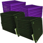 96 Pack Allxinlog Absorb the echo Acoustic Foam Panel Wedge Studio by XIN%26LOG