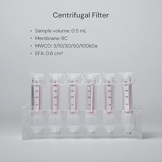 50kDa Ultra Centrifugal Filter Unit, Regenerated Cellulose RC Membrane - Image 2