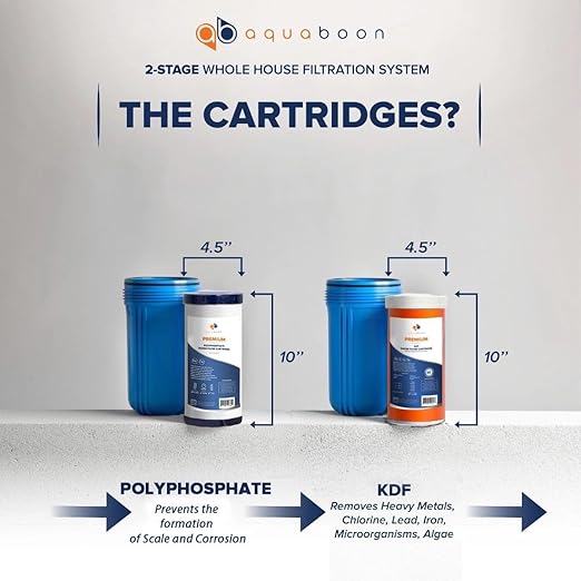Aquaboon 2-Stage Whole House Water Filter System - Image 3