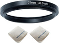 37mm Lens to 40.5mm Camera Lens Adapter 37mm to 40.5mm Step Up Ring Adapter Ring by SKYZHENG