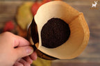 100 Count #4 Cone Coffee Filters 8-12 Cup, Natural Unbleached Paper, - Image 4