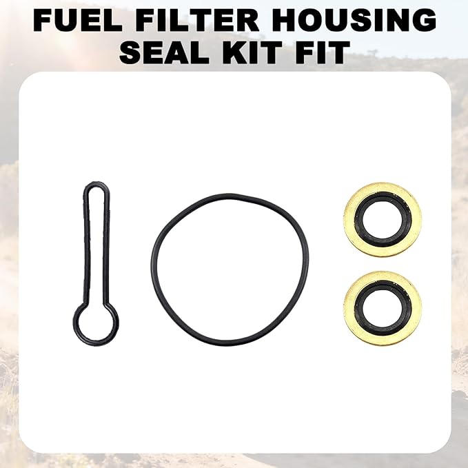 Fuel Filter Housing Seal Kit Fit - Image 5
