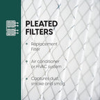 EconoHome 16x25x4 AC Furnace Pleated Air Filter MERV 11 Replacement – Allergen - Image 4