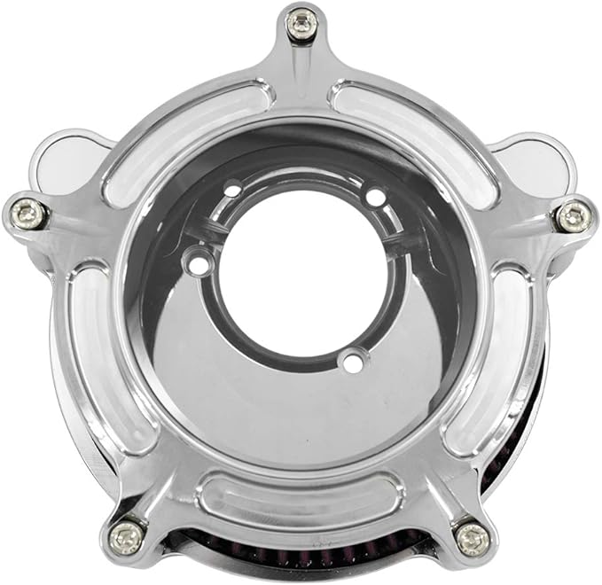 HDBUBALUS Motorcycle Air Filter Cleaner Intake Filter System Kit - Image 4