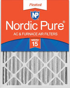 Nordic Pure 18x24x4 Pleated MERV 15 Air Filter 1 Pack by NordicPure
