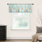 Summer Beach Sheer Valance Curtains - Image 5