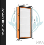 NKA AER.1 HAPF30AS for Holmes Air Purifier 3-in-1 Smoke Grabber HEPA Activated - Image 2