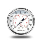 2-1/2" Dial Size, 0-100 Psi Pressure Gauge, Glycerin Liquid Filled, 1/4" NPT by SCTSNSR