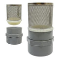 2 inch Stainless Steel Filter Cover Connected to 2 inch/DN50 Grey PVC Filter by Cotonlake