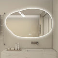 JSLJDM 800 mm Illuminated Backlit LED Bathroom Mirror, Wall Mounted by JSLJDM