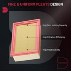 BDFHYK CA11456 Engine Air Filter Compatible - Image 4