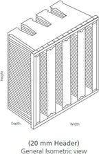V-Bank Carbon Air Filter 12x24x12 MERV 15 – Activated Carbon Pleated HVAC - Image 2