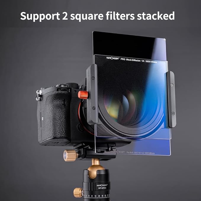 K&F CONCEPT Metal Filter Holder + 8 Filter Adapter Rings - Image 7