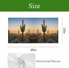 Fluorescent Light Covers for Drop Ceiling Desert Cactus Sunset Magnetic Light - Image 9