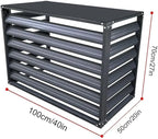 Outdoor Privacy Screen, Metal Air Conditioner Fence Cover - Image 4
