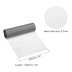 PATIKIL 40" L x 10" W Woven Wire Mesh, 80 Mesh 316L Stainless Steel Air Vent - Image 2